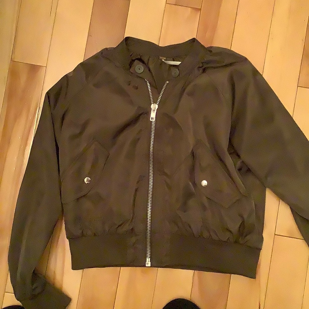 Free people olive green bomber